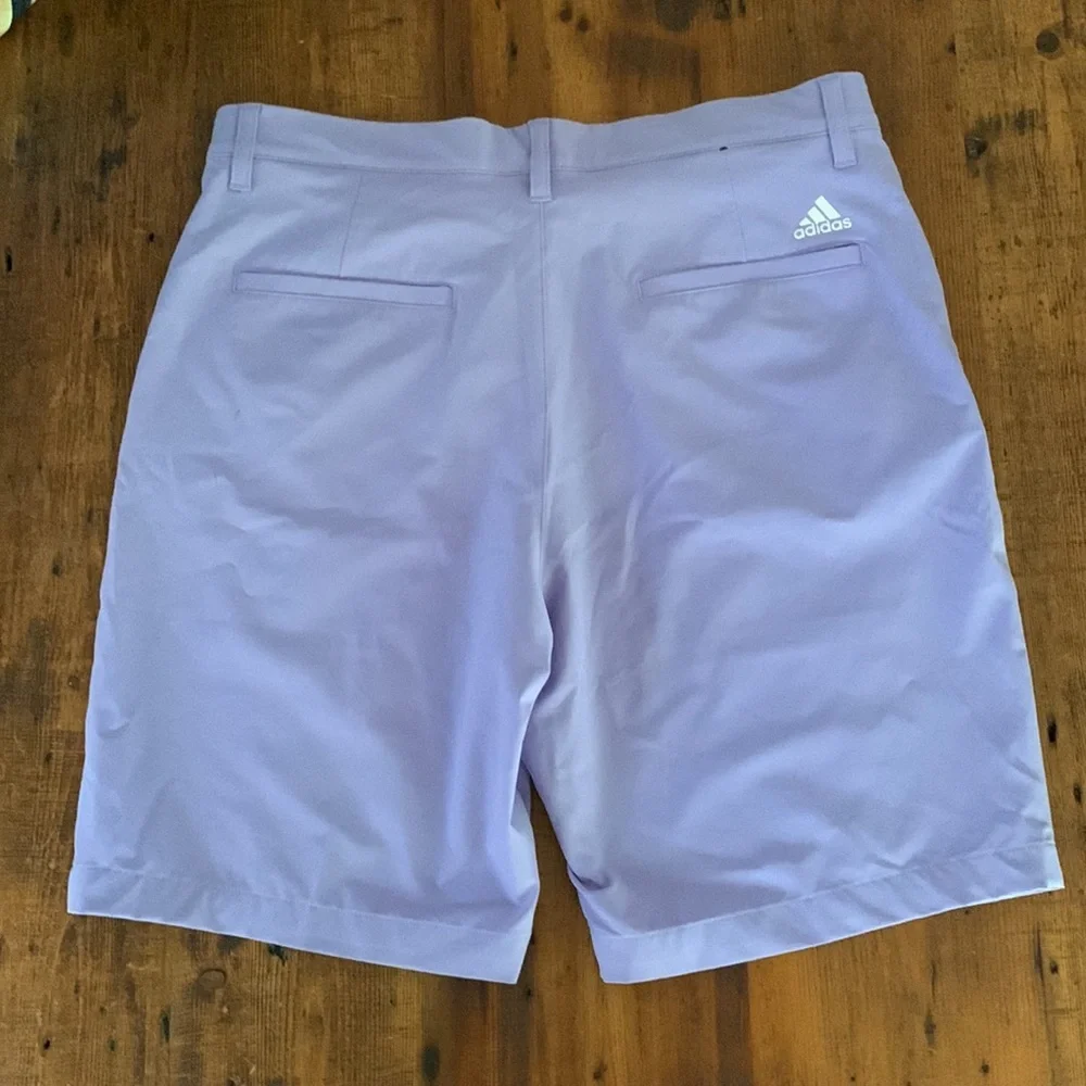 Adidas Men's Ultimate 365 Lavender Golf Grip Waist Performance Shorts Sz 32
